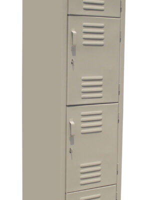 Locker de 4 puertas 38 cm de frente,37 cm de fondo y 180 cm de alto