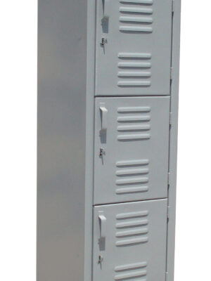 Locker de 5 Puertas de 38cm de frente, 37 cm de fondo y 180 cm de alto